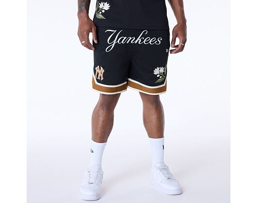 Shorts New Era - MLB Floral Mesh - NY Yankees - Black