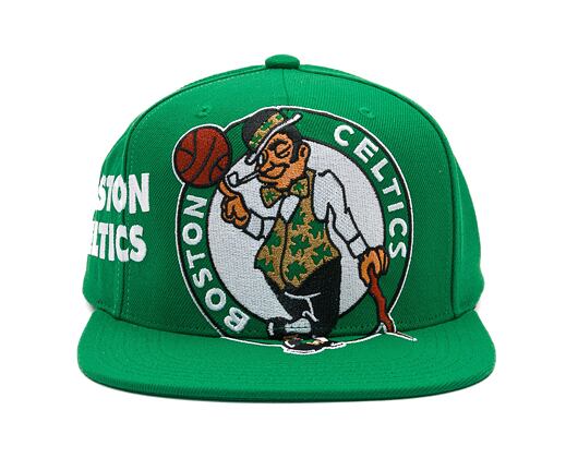 Kappe Mitchell & Ness - Boston Celtics - Big Time Snapback - Green