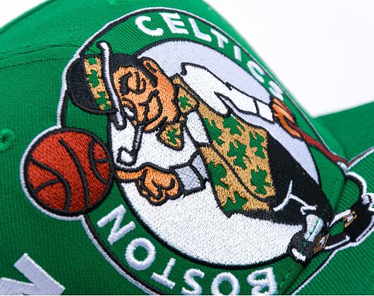 Kappe Mitchell & Ness - Boston Celtics - Big Time Snapback - Green