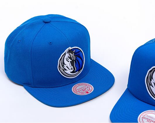 Kappe Mitchell & Ness - NBA Team Ground 2.0 Snapback - Dallas Mavericks - Blue