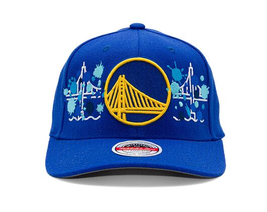 Kappe Adam Wave - Custom NBA Paint the Bridge - Golden State Warriors - Blue / Gold