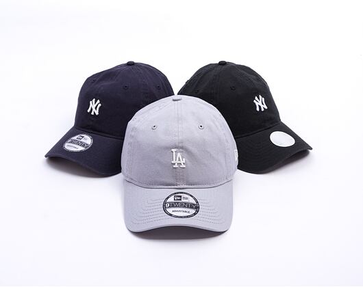 Kappe New Era - MLB Mini Logo Washed 9TWENTY - LA Dodgers - Grey