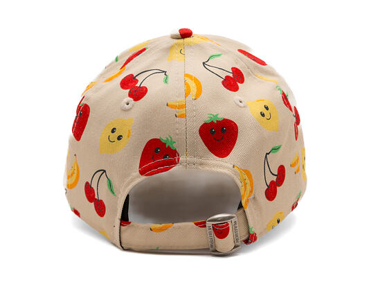 Kinder Kappe New Era - Branded Fruit 9FORTY - Cream