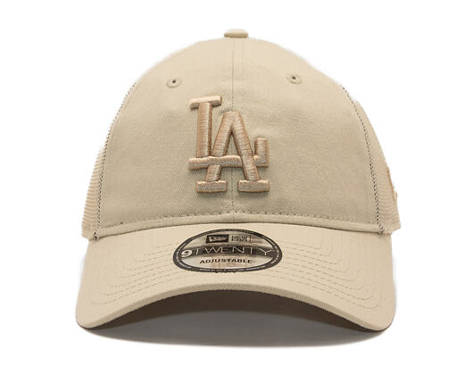 Kappe New Era - MLB Washed Mesh 9TWENTY - LA Dodgers - Stone