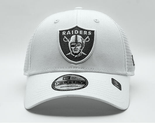 Kappe New Era - NFL Homefield Trucker 9FORTY - Las Vegas Raiders - White