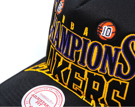 Kappe Mitchell & Ness - NBA Big Champ Trucker - LA Lakers - Black