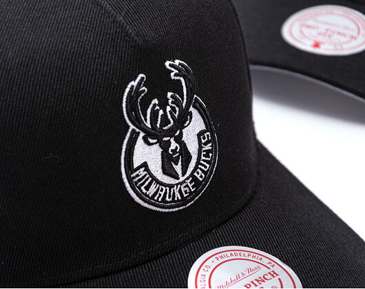 Kappe Mitchell & Ness - NBA Born To Win Pro Snapback - Milwaukee Bucks - Black