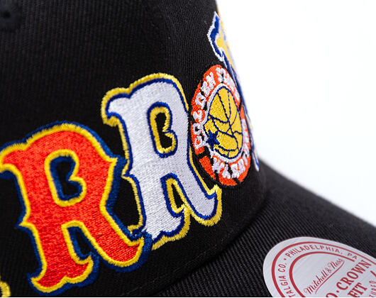 Kappe Mitchell & Ness - NBA Hyper Type Pro Snapback HWC - Golden State Warriors - Black