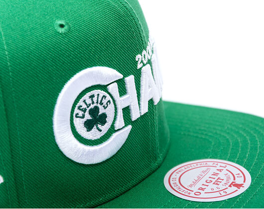 Kappe Mitchell & Ness - NBA Winners Circle Snapback - Boston Celtics - Green