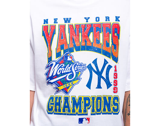T-Shirt New Era - MLB World Series Oversized Tee - NY Yankees - White