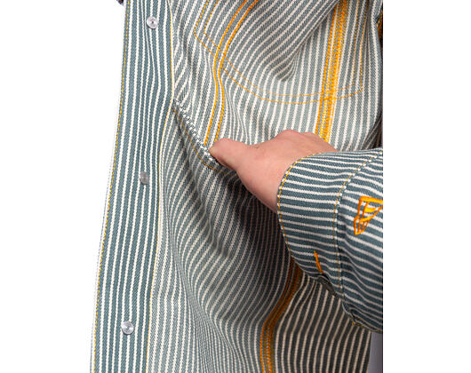 Jacke New Era - Branded Denim Jacket - Rich Denim