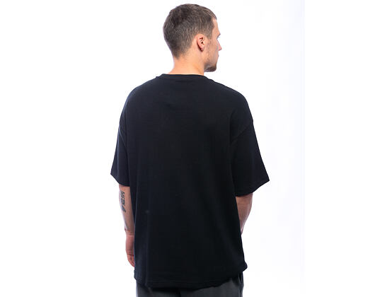 T-Shirt New Era - Branded Waffle Oversized Tee - Black