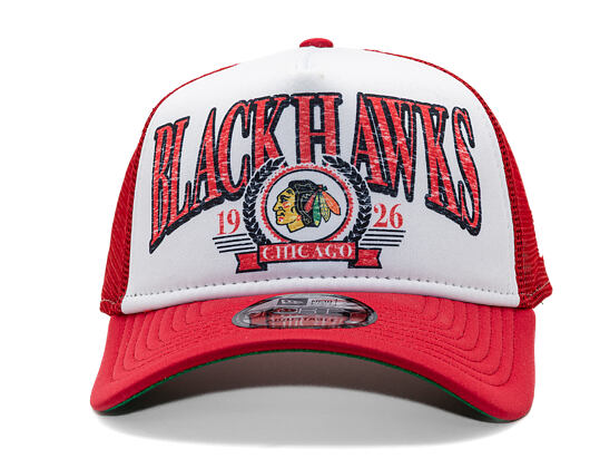 Kappe New Era -  9FORTY A-Frame NHL Distressed - Chicago Blackhawks - Team Color