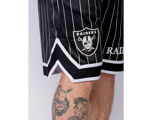 Shorts New Era - NFL Pinstripe Shorts - Las Vegas Raiders - Black