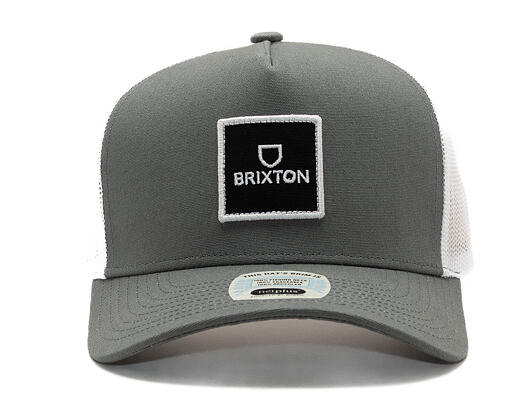 Kappe Brixton - Alpha Block X C Mp Mesh Cap - Pebble/White