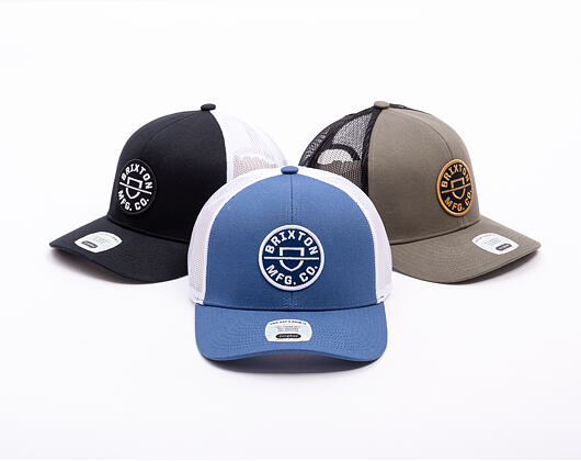 Kappe Brixton - Crest X Mp Mesh Cap - Joe Blue/White