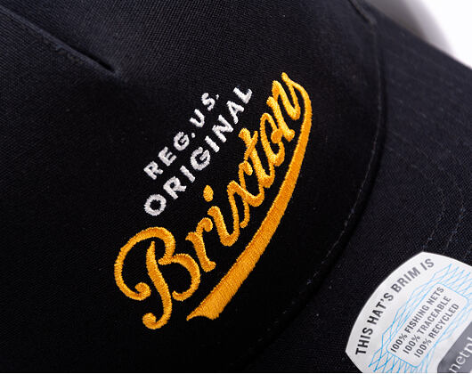 Kappe Brixton - Postal C Netplus Mp Trucker Ha - Black/Black