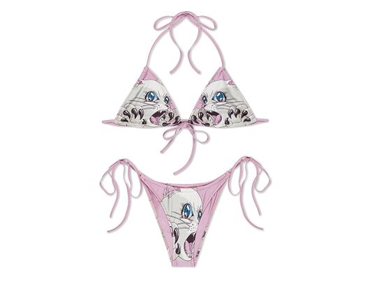 Badeanzug Rip N Dip - Metal Claw 2Pc Bikini Set Pink
