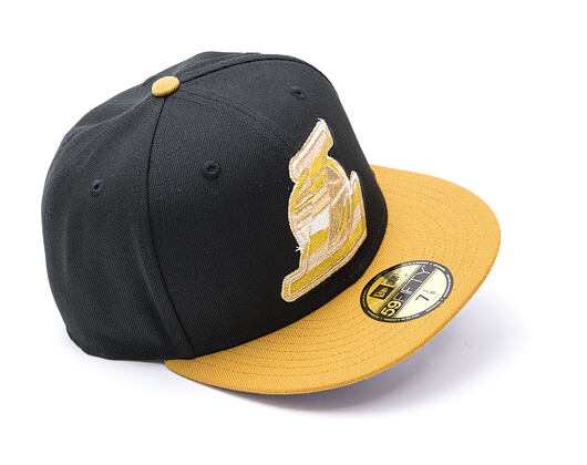 Kappe New Era - NBA 59FIFTY Day LA Lakers - Black & Gold