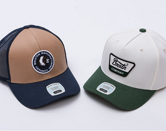 Kappe Brixton - Rival Stamp X Mp Mesh Cap - Washed Navy/Washed Navy