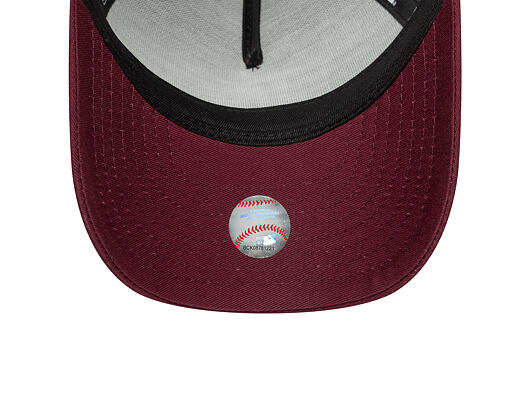 Kinder Kappe New Era - MLB League Essential 9FORTY Trucker - LA Dodgers - Burgundy / White