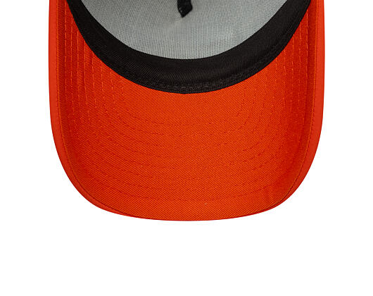 Kinder Kappe New Era - Racing Foam 9FORTY Trucker - Orange / White