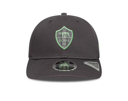 Kappe New Era - Seasonal POP 9FIFTY Stretch-Snap - AS Roma - Graphite