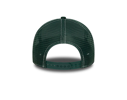 Kappe New Era - MLB Contrast Stitch WS Retro 9FORTY Trucker - Oakland Athletics - Dark Green