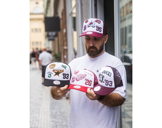 Kappe Mitchell & Ness - Gridlock Trucker - Colorado Avalanche - White