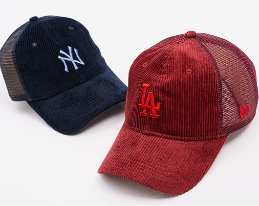 Kappe New Era - MLB Cord 9TWENTY - LA Dodgers - Burgundy