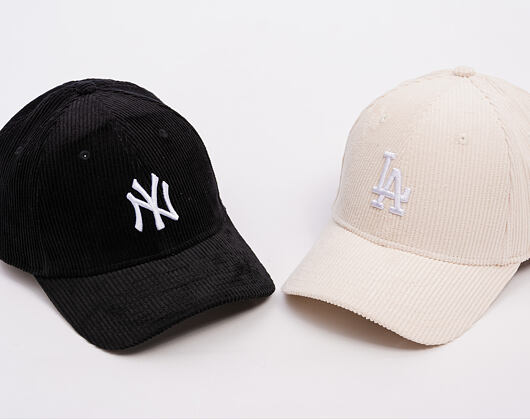 Kappe New Era - MLB Cord 9FORTY M-CROWN - NY Yankees - Black