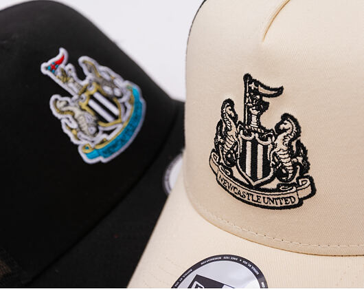 Kappe New Era - Seasonal 9FORTY Trucker - Newcastle United FC - Cream