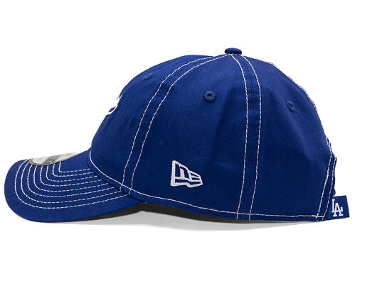 Kappe New Era - MLB Contrast Stitch 9TWENTY - LA Dodgers - Dark Royal / White