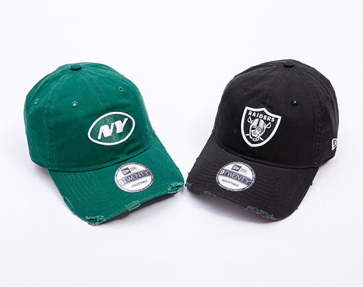 Kappe New Era - NFL Wash & Distressed 9TWENTY - NY Jets - Emerald Green