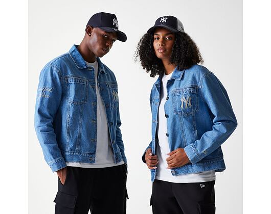 Jacke New Era - MLB Denim Jacket - NY Yankees - Indigo