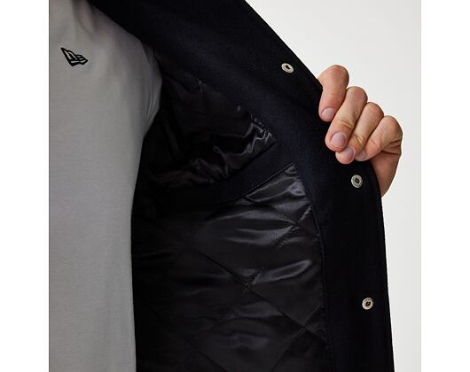 Jacke New Era - NBA Patch Varsity Jacket - Chicago Bulls - Black