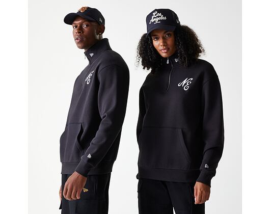 Pullover New Era - Lifestyle Quarter Zip - Black
