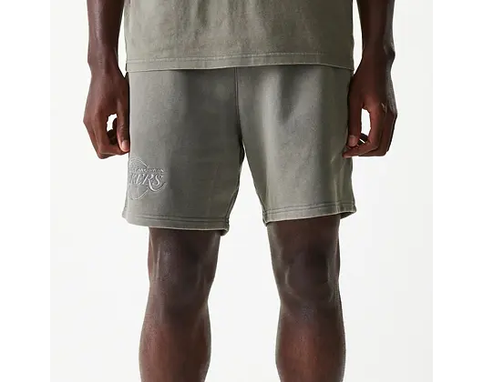 Shorts New Era - NBA Washed Shorts - LA Lakers - Grey