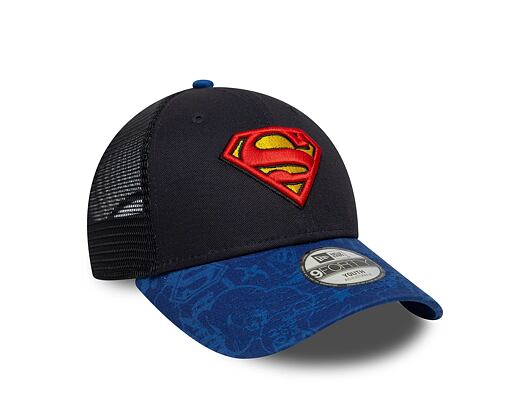 Kinder Kappe New Era - Seasonal Superman 9FORTY - Azure