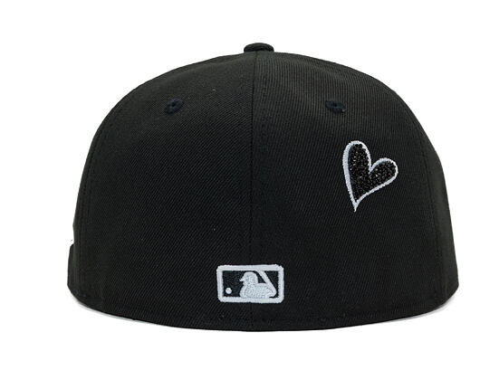 Kappe New Era - MLB Team Heart 59FIFTY - LA Dodgers - Black / White