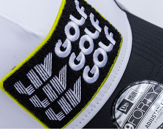 Basecap New Era - LIV Golf 9FORTY A-Frame - LIV Logo - White