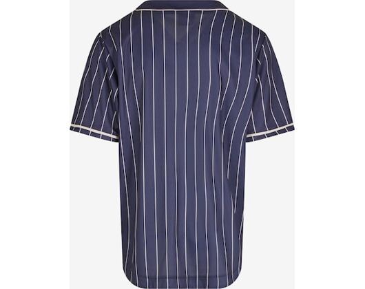 Trikot Karl Kani - Kani Pinstripe Baseball Jersey - Blue
