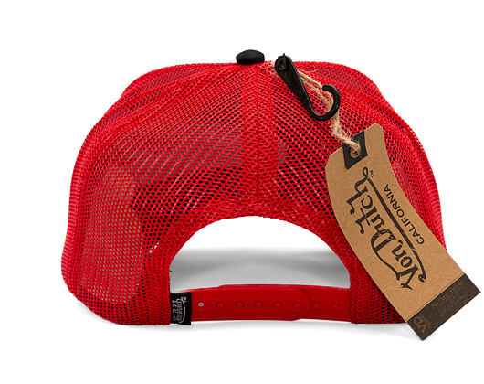 Kappe Von Dutch - Trucker - Patches - White/Red