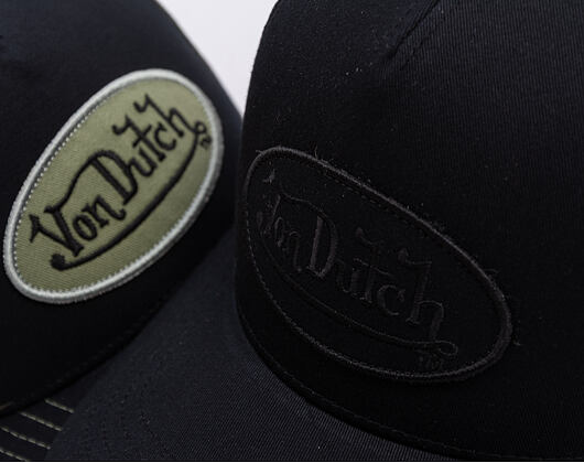 Kappi Von Dutch - Trucker - Keep An Eye Out Patch - Schwarz