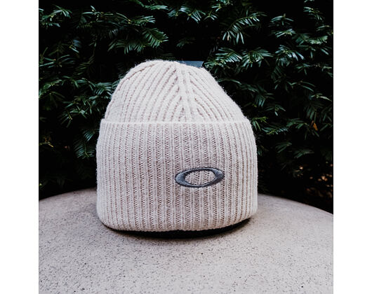 Oakley Haube - Ellipse Ribbed Beanie - Mist/Cement