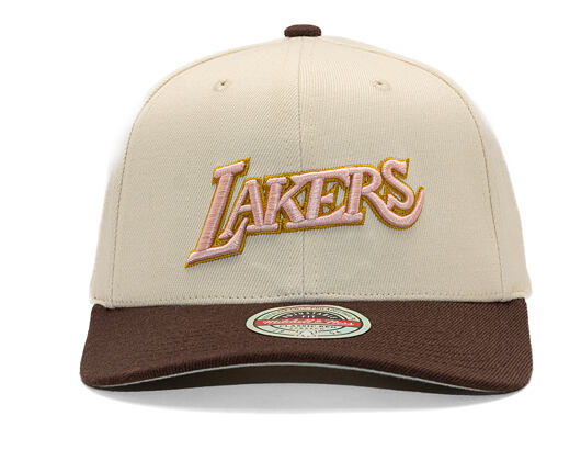 Kappe Mitchell & Ness - Blush Sand Classic Red - LA Lakers - Sand/Brown