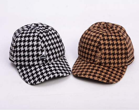 Kangol - Block Zig Baseball Cap - Brown