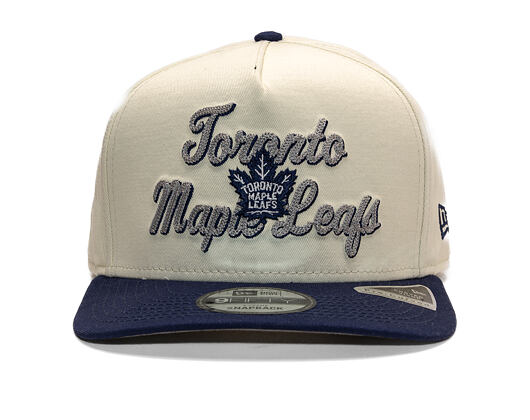 Basecap New Era - NHL Chainstitch 9FIFTY A-Frame - Toronto Maple Leafs - Chrome White