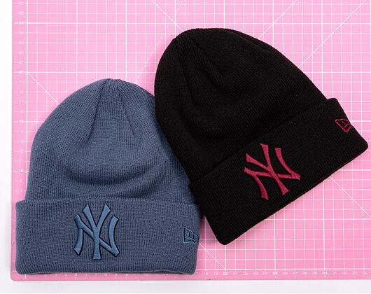 Kinder Mütze New Era - MLB League Essential - NY Yankees - Black / Burgundy