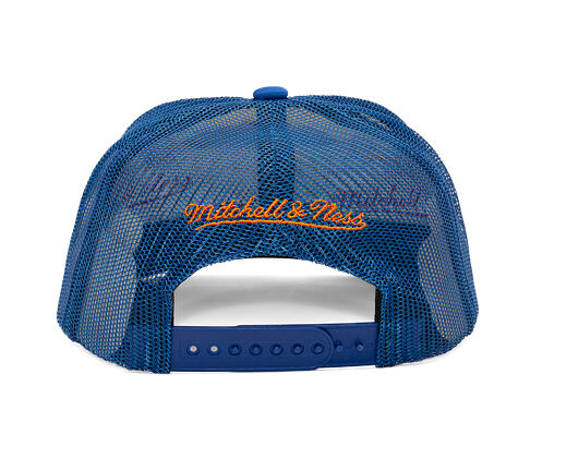 Kappe Mitchell & Ness - NBA Vintage Block Trucker - New York Knicks - Cream